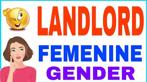 landlord feminine gender